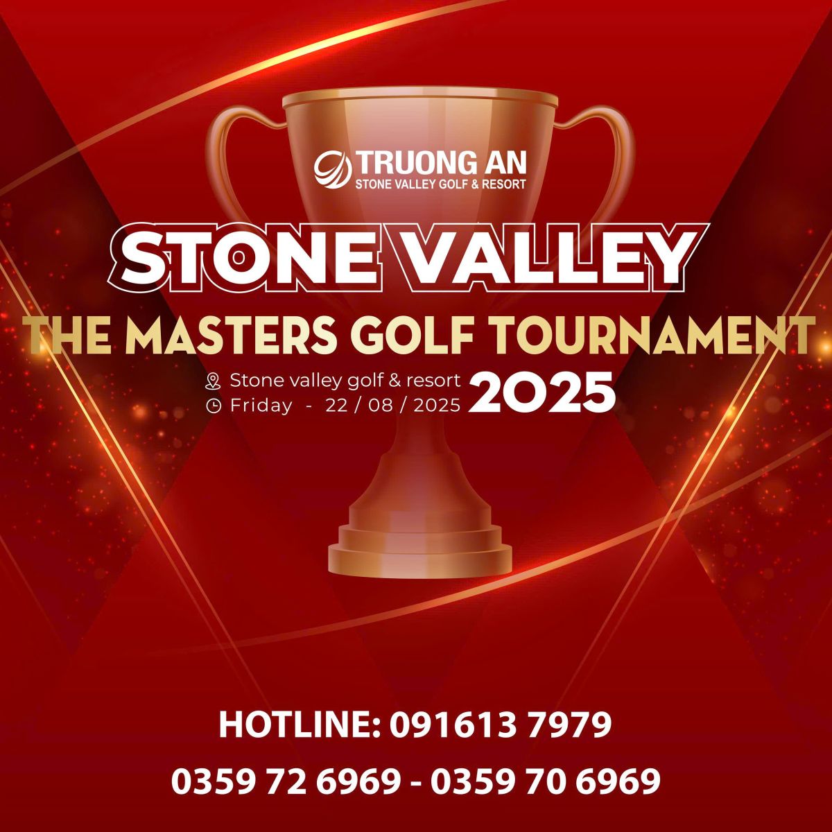 Khởi động mùa giải với gói tập luyện ưu đãi dành riêng cho golfer đăng ký  STONE VALLEY – THE MASTERS GOLF TOURNAMENT 2025
