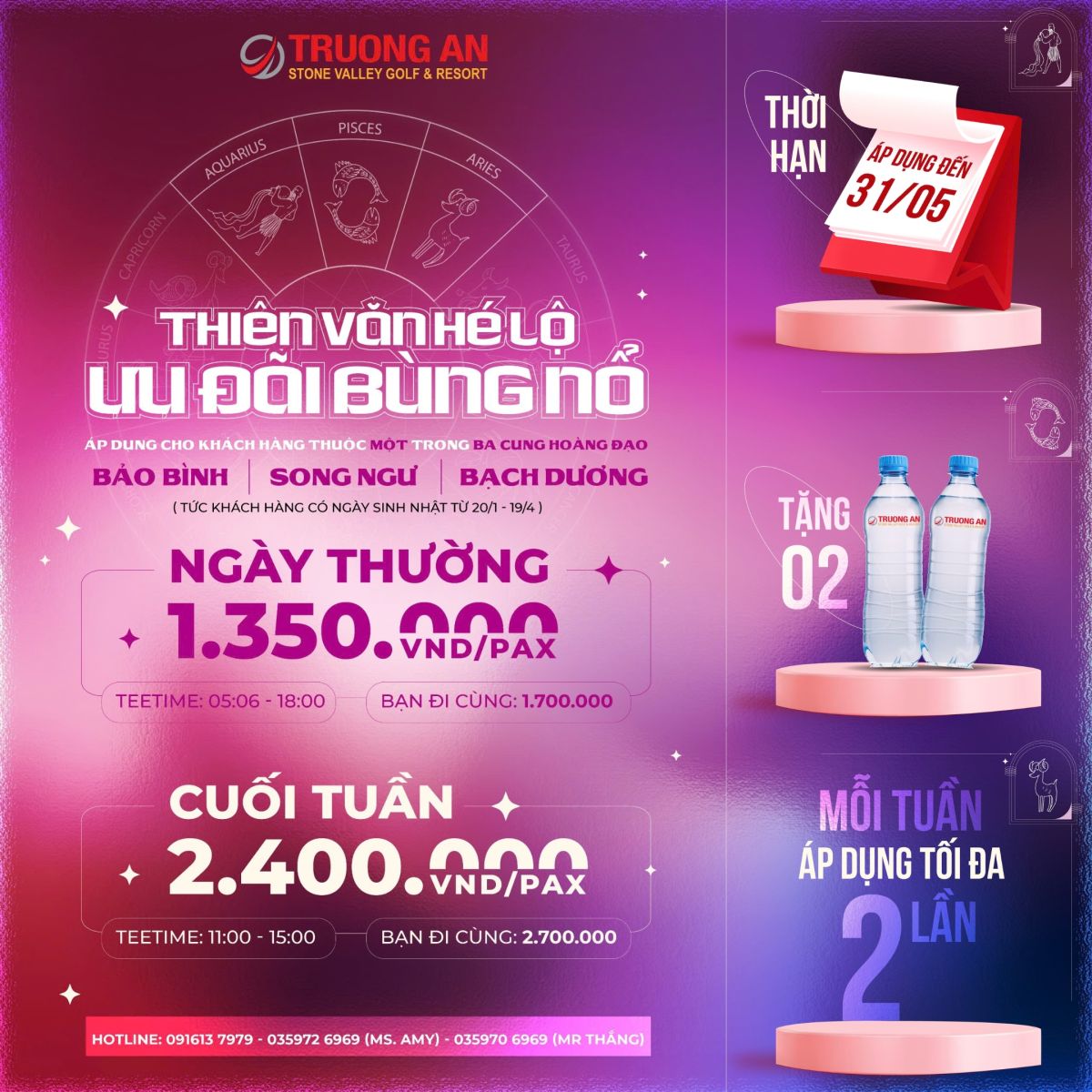 Thiên Văn Hé Lộ - Ưu Đãi Bùng Nổ